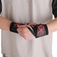 thumbnail image 2 of Berserk Wrist Wraps for Weightlifting (Pair), Straps Support with Thumb Loop,Gym Wrap for Weight Lifting Powerlifting, 2 of 6