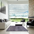 thumbnail image 7 of Ahgly Company Machine Washable Indoor Rectangle Abstract Lavender Purple Area Rugs, 5' x 8', 7 of 7