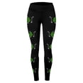 thumbnail image 4 of Gkeoshab Yoga Pants Women Women's St. Patrick's Day Printed Irish Festival Yoga Pants Slim Fit Workout Leggings Clear XL, 4 of 4