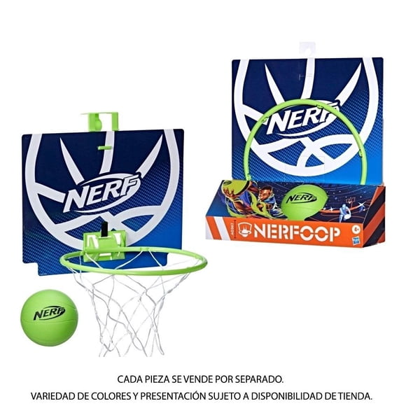 Canasta Hasbro Nerf Sports nerfoop con pelota varios colores 1 pza