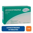 thumbnail image 1 of Levocetirizina Medimart 5 mg 10 tabletas, 1 of 4