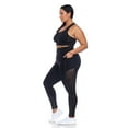 thumbnail image 2 of White Mark Women's Plus Size Racer Back Activewear Set, 2 of 5