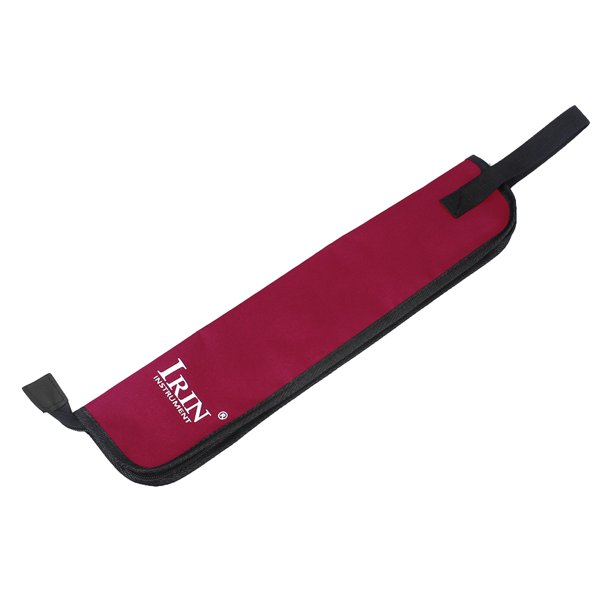 IRIN para Baquetas Batería para Baquetas Jazz Instrumento Barril para Baquetas Tela Oxford(Rojo)