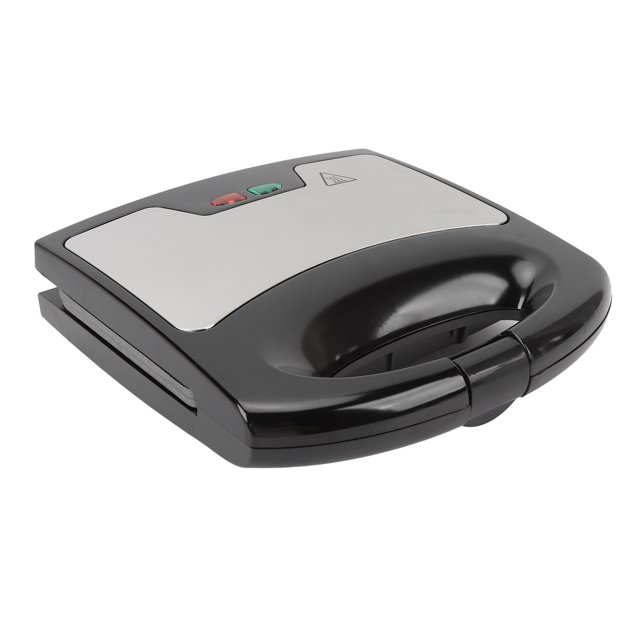 Maker with Non Stick Deep Grid ,Panini Press Maker Electric Griddle Panini Press Grilled Cheese Maker for Cheese Steak Stainless Steel