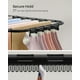 thumbnail image 5 of Tendedero de ropa SONGMICS plegable con pinzas para calcetines, color negro, 5 of 7