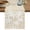 Beige, White, Sand, variant on Tropical Palm Tree Short Table Runner 36 Inches Long,Vintage Aqua Exotic Botanical Plants Cotton Linen Table Runners Dresser Scarves,Fabric Tabletop Scarf Furniture Cover for Dinner Party 13"x36"