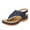 #02 Blue, variant on Sandals for Women Sale Clearnce Low Wedge Heel Flatform Sandals T-Bar Slingback Flip Flops Summer Beach Sandals Ladies US Size 3-7.5