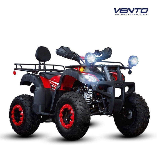 Motocicleta VENTO Reptile Trek 200 Rojo 2026 Cuatrimoto