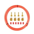 thumbnail image 1 of RISK Hydraulic Disc Brake Hose Kit Tube Pipe Housing Set Dustproof Rustproof Compression Bushing High Strength Brake Hose Needle Red Magura, 1 of 6