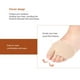 thumbnail image 4 of Almohadillas metatarsianas de gel para aliviar el dolor metatarsiano antepié, alivio de la presión de los pies, protección para el cuidado de los pies, corrector de juanetes, férulas de piernas y pies Ecomeon  no, 4 of 5