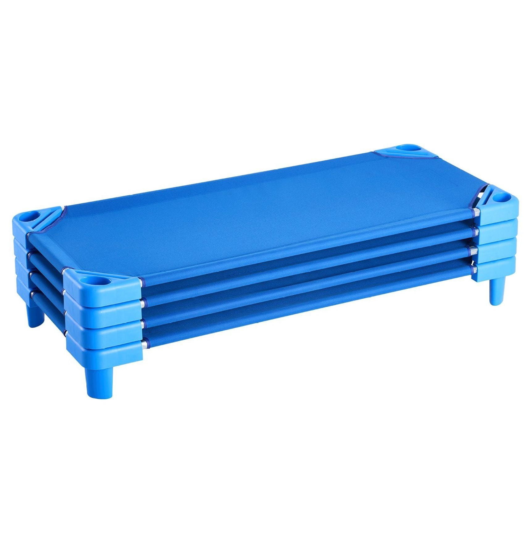 ⭐︎nap⭐︎ Costway, Kids Stackable Naptime Cot, 52'' L x 23'' W, Blue