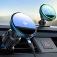 thumbnail image 1 of Soporte Cargador Inalámbrico para Auto Lamicall 15W para iPhone, 1 of 8