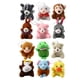 thumbnail image 1 of GOOHOCHY Adorno colgante de animal de peluche pequeño, 12 Uds., juguetes de peluche, llavero colgante de animales (estilo mixto), 1 of 8