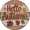 Hello Autumn, variant on Manyige Peace Symbol Metal Sign 8x8in Round Inspirational Plaque for Bedroom Wall Decor Harmony Gift