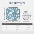 thumbnail image 3 of Fotbe Lilies Flowers 2-Piece Car Windshield Sun Shade | Sun Blocker for Car Windshield | Foldable Automotive Interior Accessories for Sun Protection-Large, 3 of 7