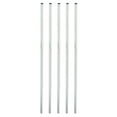 thumbnail image 1 of Unique Bargains Écrou d'Accouplement Rond M4x0,7 Mm 210mm Fileté Connecteur Tige Tige Tube 5 Pack, 1 of 4