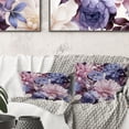 thumbnail image 3 of Designart "Chrysanthemum Bloom Spectacle I" Floral Printed Throw Pillow, 3 of 5