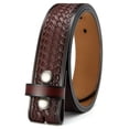 thumbnail image 4 of Cinturón Western CHAOREN Cowboy 1.5 cm Cuero Grano Completo para Hombre, 4 of 5