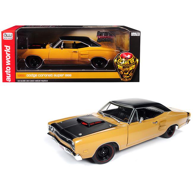 Autoworld AMM1172 1969.5 Dodge Coronet Six Pack Super Bee Hardtop