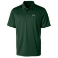 thumbnail image 2 of Men's Cutter & Buck Green Hawaii Warriors Big & Tall Prospect Textured Stretch Polo, 2 of 3