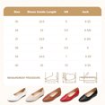 thumbnail image 3 of Meckior Women's Flats Shoes Comfortable PU Leather Slip On Round Toe Ballet Flats Casual Dress Flat Shoes for Walking, 3 of 8