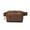 Dark Brown, variant on Doyogi Fanny Packs for Women,Belt Bag with 4 Zipper Pockets,Waterproof Crossbody Bag,Fashion Waist Packs with Adjustable Long Strap for Workout/Running/Yoga/Shopping/Hiking,Black