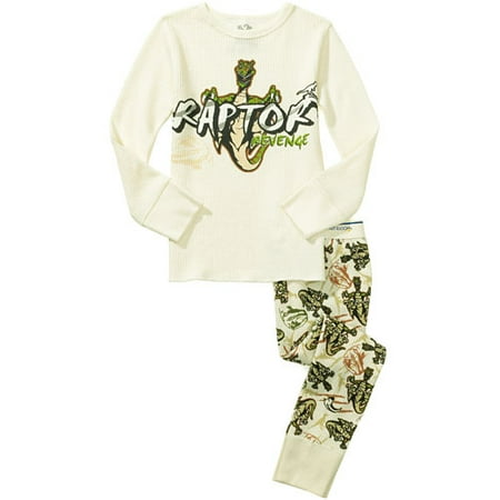 Fruit of the Loom - Boys' Raptors Thermal Shirt and Pants Set