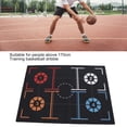 thumbnail image 3 of Sports Auxiliary Props, Black Enlarged Basketball Footstep Training Mat 3mm  for Indoor, 3 of 7