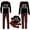 Black_002, variant on Fgnfyis Christmas Family Pajamas Matching Sets Holiday Long Sleeve Tops Plaid Pants Soft Cozy 2 Piece Pajamas Set Sleepwear
