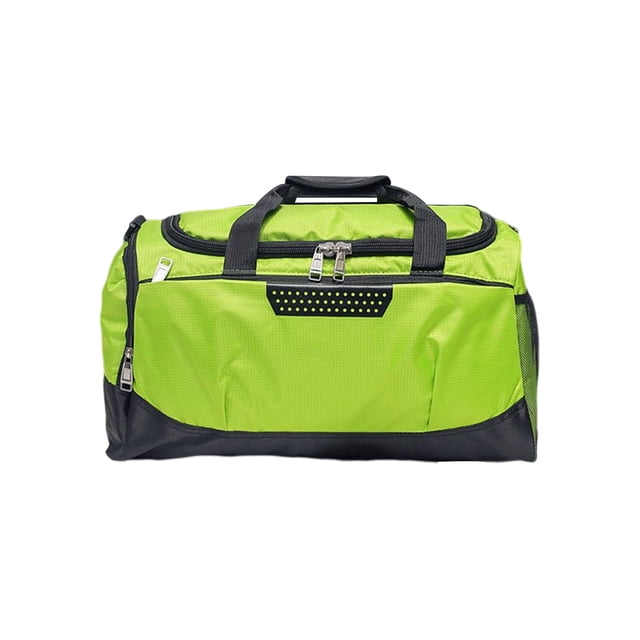 Sonducket Bolso deportivo para hombre y mujer, bolsa de almacenamiento con cierre de cremallera para zapatillas de teléfono, bolsa de mano de gran Envolturas para manijas de equipaje Verde Tipo 1 Sonducket AP014880-02