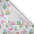 thumbnail image 6 of Ambesonne Cactus Valance & Curtain, Sleeping Foliage Birds, 55"x24", Multicolor, 6 of 6