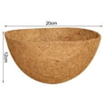 thumbnail image 6 of ievspot Round Coco Coir Liner Basket  Indoor Outdoor Garden Wall Hanging Planter Insert  Gardening Supplies, 6 of 8