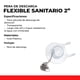 thumbnail image 2 of PERA DESCARGA FLEXIBLE PARA TANQUE SANITARIO  2" 50MM COFLEX P-B6025T, 2 of 5