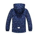 thumbnail image 2 of MGEOY Boys Girls Rain Jackets Lightweight Waterproof Hooded Cotton Raincoats Windbreakers for Kids, 2 of 7