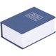 thumbnail image 1 of Mini joyero de seguridad con libro de simulación seguro, con llaves de bloqueo, para niños y amigos (azul), 1 of 5