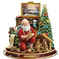 thumbnail image 1 of Pegatinas de pared navideñas para árboles de Navidad, pegatinas de adornos de Papá Noel, pegatinas de pared de PVC, 1 of 5