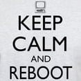 thumbnail image 3 of CafePress - Keep Calm And Reboot T Shirt - Men's Classic Graphic T-Shirt, 3 of 4