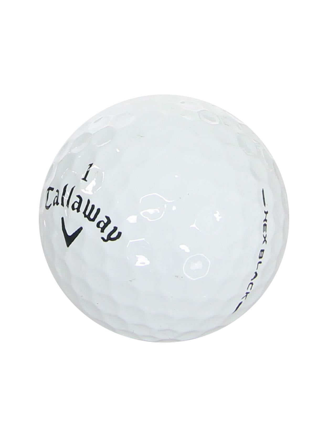 Callaway HEX Black Golf Balls, Used, Mint Quality, 36 Pack