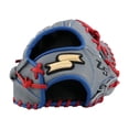 thumbnail image 6 of SSK Z5 Craftsman 10.5" Youth Baseball Glove Z5Y-1050GRYRYLRED2, 6 of 6