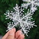 thumbnail image 4 of Copos de Nieve de Plástico Cepillado onlyliua para Arbol de navidad, 4 of 7