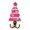 D, variant on mdesiwst Christmas Key Holder for Wall, Pink Wooden Christmas Tree Hook, Decorative Wall Mounted Key Organizer for Entryway, Hallway, Office, Bathroom, Kitchen, Home Decor