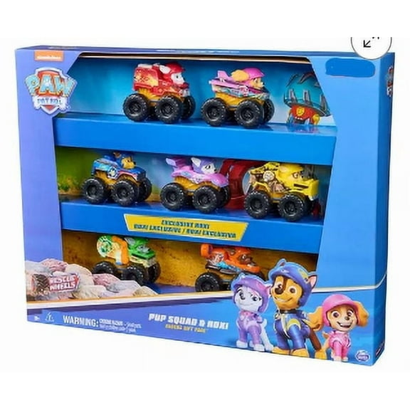 PAW Patrol Pup Squad Rescue Wheels Racers Gift Pack