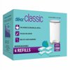 Dekor Classic Diaper Pail Biodegradable Refills | 4 Count | Most Economical Refill System | Quick and Simple to Replace | No Preset Bag Size - Use Only What You Need | Exclusive End-of-
