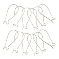 thumbnail image 2 of Here's a polished and professional product description based on the title you provided:\n\n \n\n**100PCS Iron Earring Hooks – Lightweight DIY Jewelry, 2 of 5