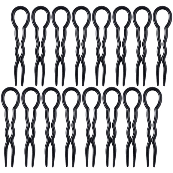 REOFLYUP 24Pcs U Shaped Hair Clips for Teen Girls Hair Accessories Parties