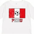 thumbnail image 4 of Inktastic Peruvian Soccer Boys or Girls Long Sleeve Toddler T-Shirt, 4 of 5