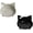Black+Grey, variant on TrendMallOasis Cat-Shaped Pet Bowl Set (2-Pack), Shallow Whisker-Friendly Food & Water Bowls