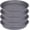 Cement, variant on 2 Pack of 16 17 inch Plant Saucer (15 inch Base), 2.3" Depth, Plant Trays for Pots, Plastic Plant Saucers for Indoors, Bird Bath Bowls, Flower Pot Drip Trays for Planter (17", Cement)