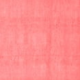 thumbnail image 1 of Ahgly Company Machine Washable Indoor Square Abstract Red Modern Area Rugs, 4' Square, 1 of 4