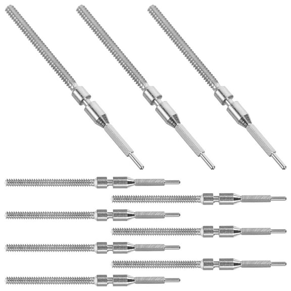 Tineasur 10pcs Parts and Fittings for Watches Steel for Watchmakers